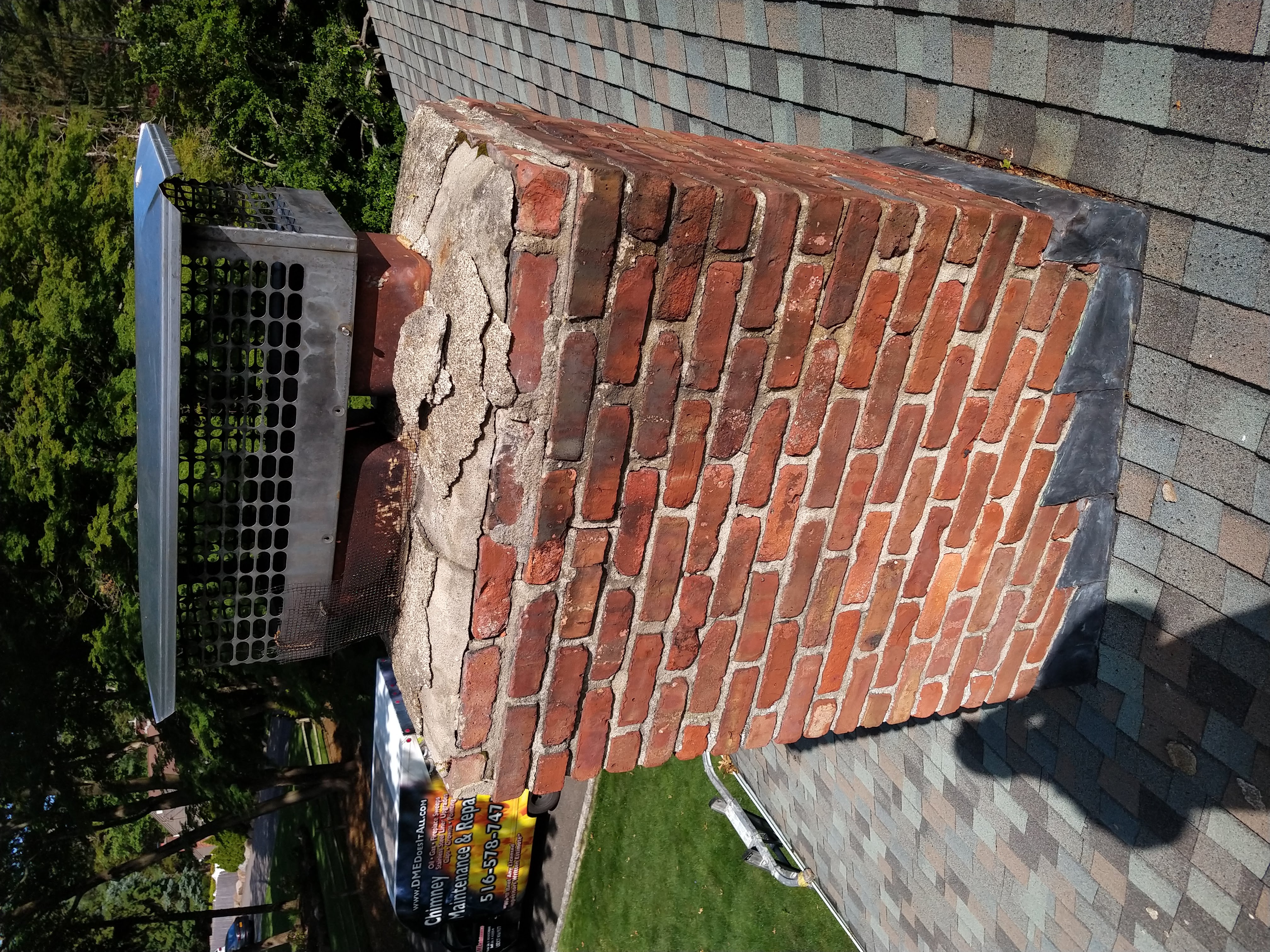 Complete soot and creosote removal from fireplace chimney in Roslyn, NY