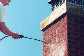 Carbon monoxide safety inspection on gas chimney in Roslyn, New York